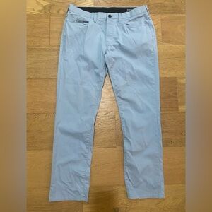 Bonobos Men's Light Blue slim chino Pants size 33/30 VGUC